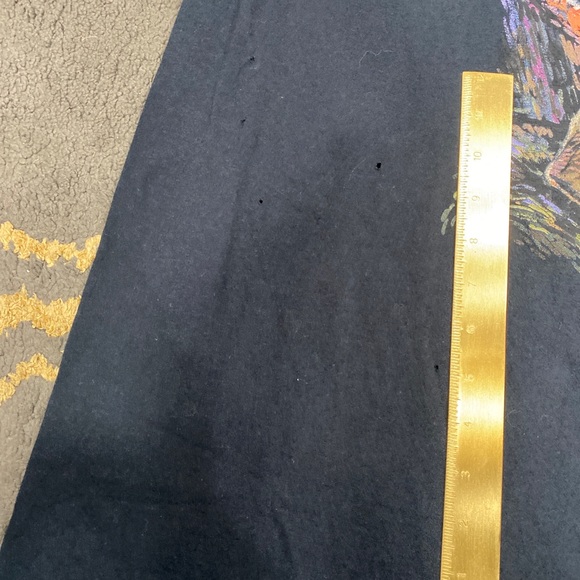 DISNEY STAR WARS BABY YODA DRINKING COFFEE LOGO BLACK MENS T-SHIRT 3XL - Picture 5 of 5